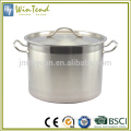 Large stainless steel pot stand commercial polish 30 liter stock pot